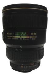 NIKON AF-S ZOOM NIKKOR 17-35MM F/2.8D IF-ED LENS WITH CAPS AND CASE